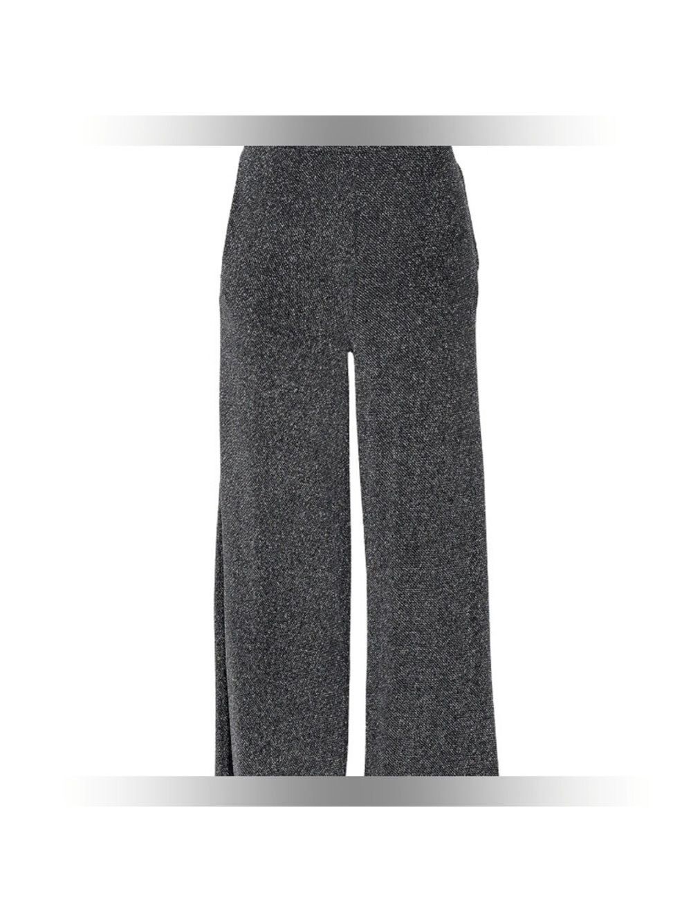 608. Zara knit wide leg crop sweater pant. Small.